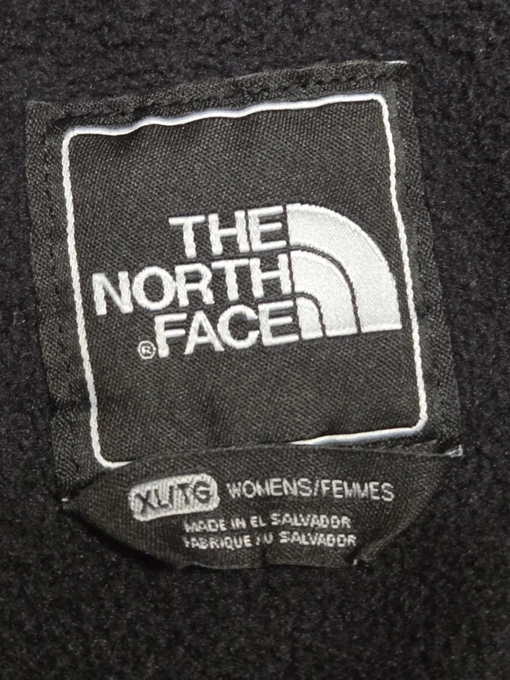 The North Face Women’s Denali Fleece Jacket Black Size XL